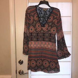 BoHo mini dress
